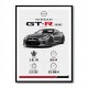 Nissan GT R R35 Sports Car Wall Art