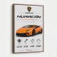 Lamborghini Huracan Performante Wall Art