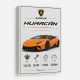 Lamborghini Huracan Performante Wall Art