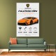 Lamborghini Huracan Performante Wall Art