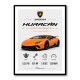 Lamborghini Huracan Performante Wall Art