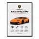 Lamborghini Huracan Performante Wall Art