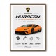 Lamborghini Huracan Performante Wall Art