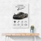 Pagani Huayra Hypercar Performance Art Print