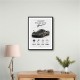 Pagani Huayra Hypercar Performance Art Print