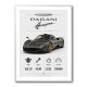 Pagani Huayra Hypercar Performance Art Print