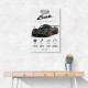 Pagani Zonda Stats Art Print