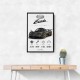 Pagani Zonda Stats Art Print