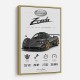 Pagani Zonda Stats Art Print