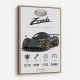 Pagani Zonda Stats Art Print