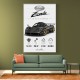 Pagani Zonda Stats Art Print