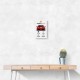Ferrari 488 Pista Car Wall Art