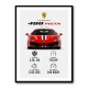 Ferrari 488 Pista Car Wall Art