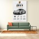 Porsche 911 Turbo S Wall Art  