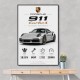 Porsche 911 Turbo S Wall Art  