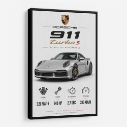 Porsche 911 Turbo S Wall Art  