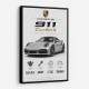 Porsche 911 Turbo S Wall Art  