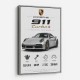 Porsche 911 Turbo S Wall Art  