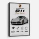 Porsche 911 Turbo S Wall Art  