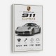 Porsche 911 Turbo S Wall Art  
