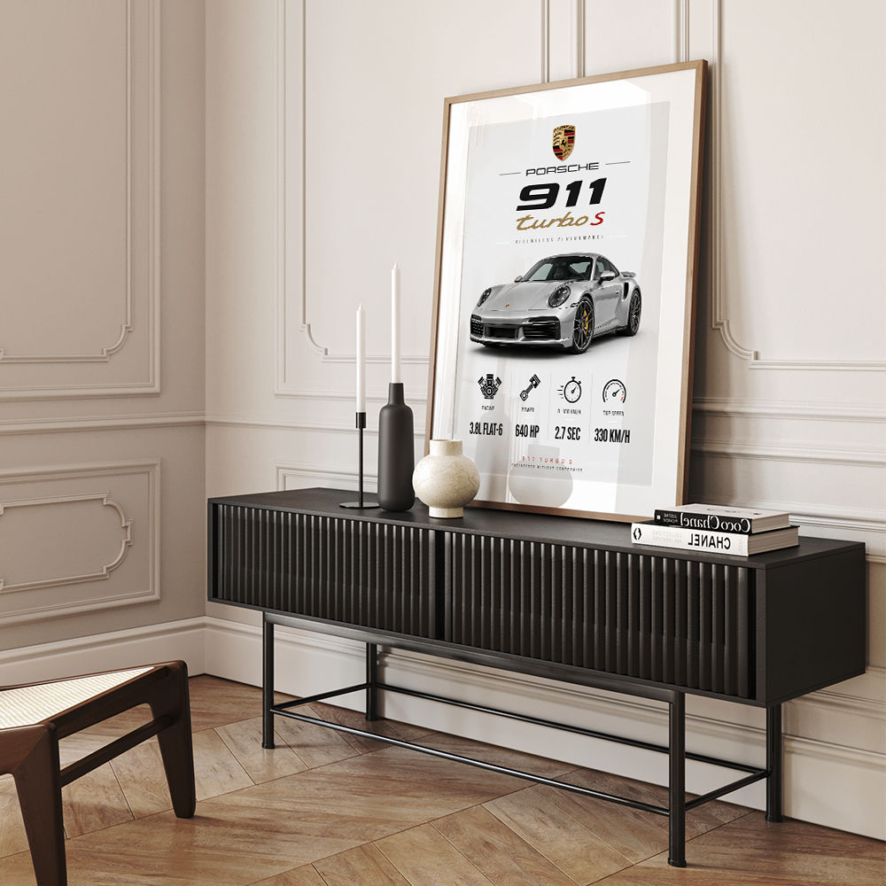 Porsche 911 Turbo S Wall Art  