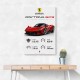Daytona SP3 Sports Car Art Print