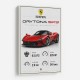 Daytona SP3 Sports Car Art Print