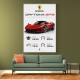 Daytona SP3 Sports Car Art Print