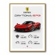 Daytona SP3 Sports Car Art Print