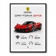 Daytona SP3 Sports Car Art Print
