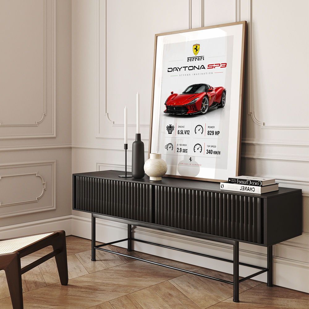 Daytona SP3 Sports Car Art Print