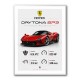 Daytona SP3 Sports Car Art Print