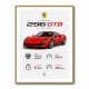 Ferrari 296 GTB Sports Car Wall Art