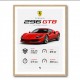 Ferrari 296 GTB Sports Car Wall Art