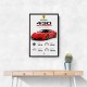 Ferrari 430 Scuderia Red Car Wall Art
