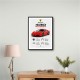 Ferrari 430 Scuderia Red Car Wall Art
