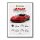 Ferrari 458 Speciale Supercar Art Print