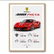 Ferrari 488 Pista Red Car Wall Art