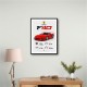 Ferrari F40 Sports Car Wall Art
