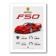 Ferrari F50 Sports Car Wall Art
