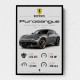 Ferrari Purosangue Supercar Wall Art