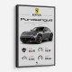 Ferrari Purosangue Supercar Wall Art