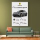 Ferrari Purosangue Supercar Wall Art