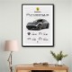 Ferrari Purosangue Supercar Wall Art