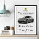 Ferrari Purosangue Supercar Wall Art