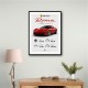 Ferrari Roma Sports Car Art Print