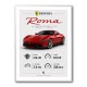 Ferrari Roma Sports Car Art Print