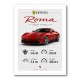 Ferrari Roma Sports Car Art Print