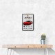 Ferrari SF90 Stradale Red Sports Car Wall Art