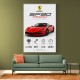 Ferrari SF90 Stradale Red Sports Car Wall Art